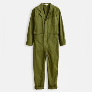 Alex Mill Standard Jumpsuit in Cotton Twill size Medium Army Green